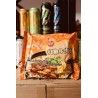 Unif Instant Noodles Artificial Spicy Beef, noodles istantanei al gusto di manzo piccante da 108g
